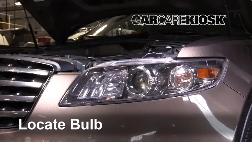 2005 Infiniti FX35 3.5L V6 Lights Daytime Running Light (replace bulb)